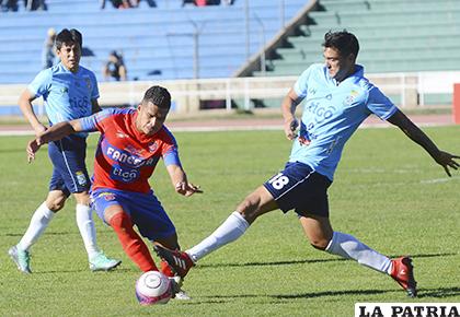 En la ida Universitario venció 2-1 en Sucre el 02/09/2018 /APG