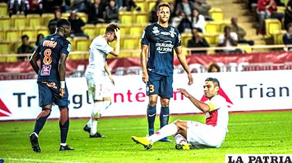 El Mónaco de Falcao cayó de local (1-2) ante el Montpellier /soyfutbol.com