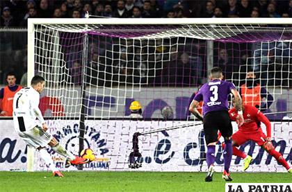 Cristiano Ronaldo anota de penal el tercero de Juventus /elcomercio.com