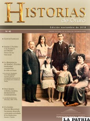 Portada de la revista Historias de Oruro NÂº 40 /HISTORIAS DE ORURO