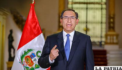 El presidente de Perú, Martín Vizcarra /Albertonews