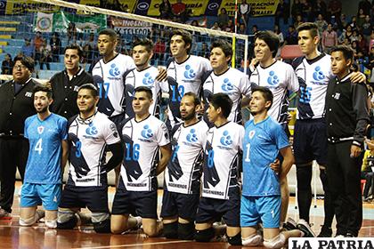 El equipo de Ingenieros que representó a Oruro en la Liga Superior del Voleibol Boliviano/APG