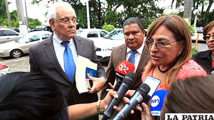 Balbina Herrera, una de las querellantes en el proceso/TELEMETRO PANA