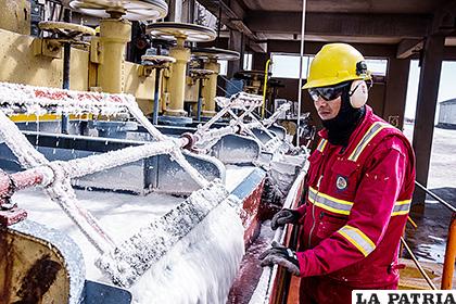 Se han adelantado algunos trabajos en la planta experimental de Uyuni, donde debe concretarse la industrialización del litio
