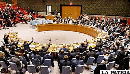 Durante la sesión del Consejo de Seguridad de la ONU /CUBA CUBASI