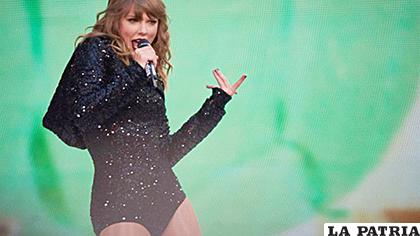La cantante pop Taylor Swift / Marca