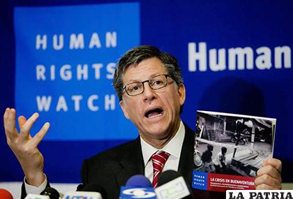 José Miguel Vivanco, director para las Américas en HRW /El Universo