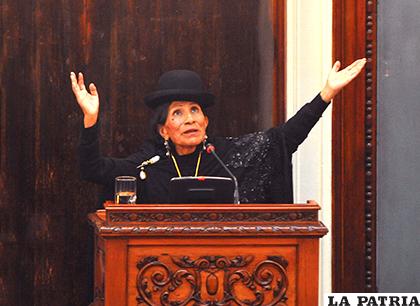 La comadre Remedios Loza Alvarado /APG