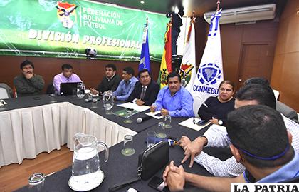 La reunión de la FBF se realizó entre jueves y viernes en La Paz/APG