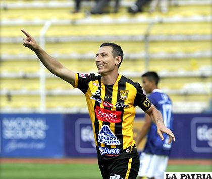 Pablo Escobar es el goleador de The Strongest /APG