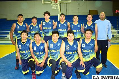 El plantel de Carl A-Z con buena labor en el torneo de la ABO / Reynaldo Bellota - LA PATRIA