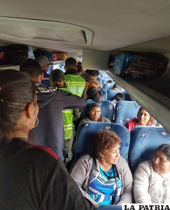 Cada bus será inspeccionado antes de emprender viaje/ LA PATRIA