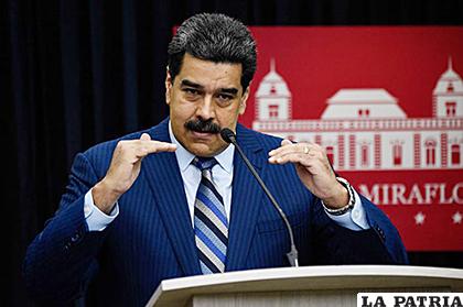 El líder chavista insistió en acusar a Duque de estar tras supuestos planes para derrocarlo