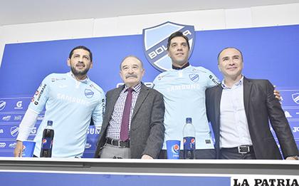 Durante la presentación de Vigevani en Bolívar /APG