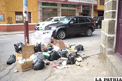 Con el reglamento se sancionará a quienes arrojen basura /LA PATRIA /ARCHIVO