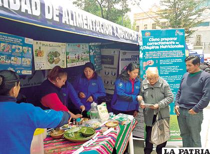 Ferias de salud captan gente  que no acude regularmente a hospitales /LA PATRIA /ARCHIVO