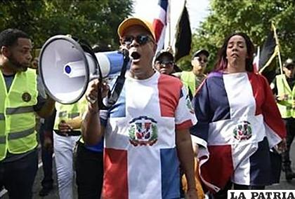 Los protestantes se concentraron en el parque capitalino Mirador del Sur /Yuacatan.com.mx