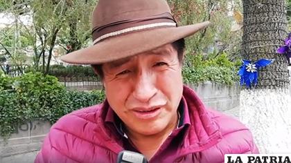 El diputado opositor Rafael Quispe, quiere debatir en aymara con los 
gobernantes/ erbol.com.bo