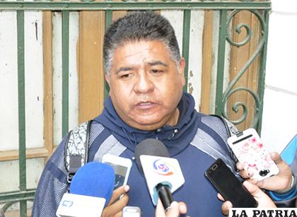 Wilson Martínez, presidente del club San José /Fernando Rodríguez LA PATRIA