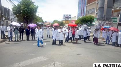 Los médicos activaron protestas a nivel nacional contra el SUS /ANF