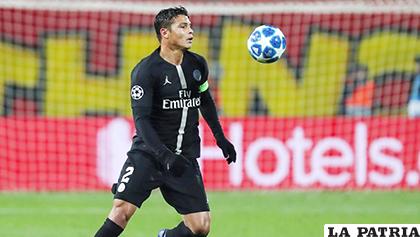 Thiago Silva el mejor extranjero en el fútbol francés /mundodeportivo.com