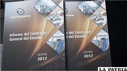 Tapa del Informe de la Gestión 2017 /ANF