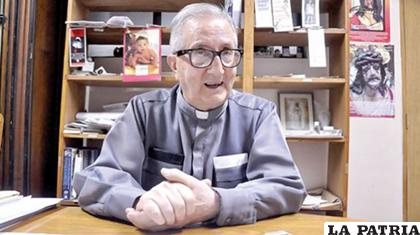 El vicario judicial del arzobispado de Cochabamba, padre Miguel Manzanera /OPINI?N