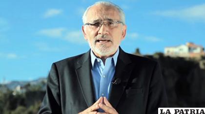 El presidenciable Carlos Mesa /RRSS