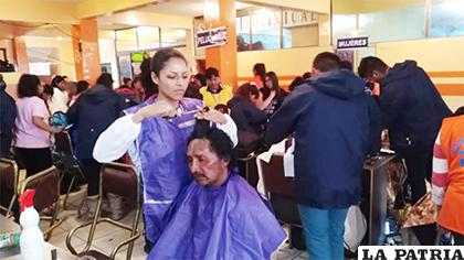 Las personas en situación de calle se sintieron apreciadas aunque sea por un día /ANF