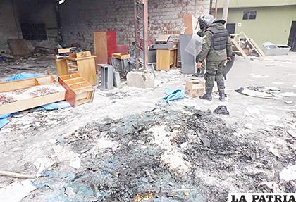 Dependencias de la Policía Boliviana en la ciudad de El Alto /APG
