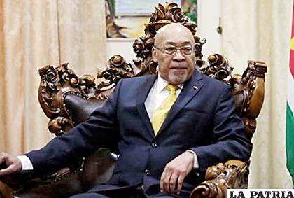 El presidente de Surinam, Dési Bouterse /NOTICIERO DIGITAL
