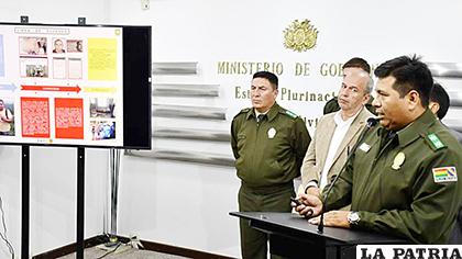 La investigación surge a propósito del enfrentamiento que hubo en Montero el 30 de octubre /Ministerio de Gobierno