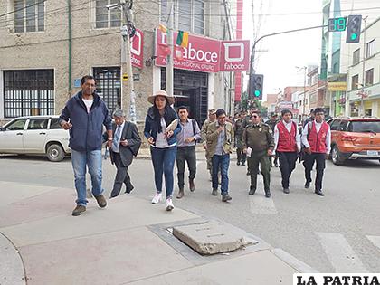 Inspección a la ruta para el Primer Convite /GAMO