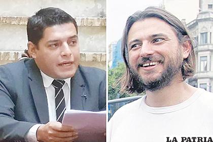 Ministro de Justicia, Álvaro Coímbra y Juan Grabois
/ERBOL y Página 12