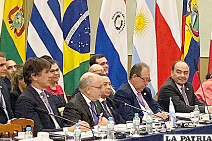 Bolivia participó de la reunión ministerial del Mercosur /OXIGENO.BO