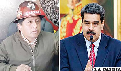 Huarachi, respondió a Maduro que no se aceptará injerencia extranjera y que se ocupe de su país /ERBOL
