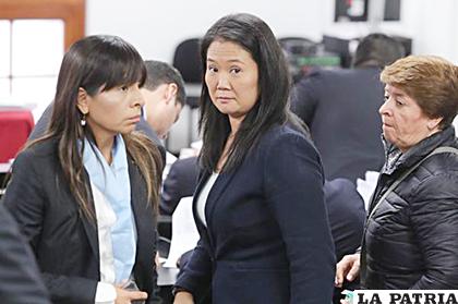 La líder opositora, Keiko Fujimori /NOTICIAS SIN