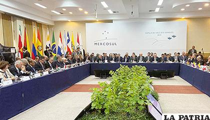 Reunión del Mercosur (Mercado Común del Sur) en Brasil /MERCOSUR