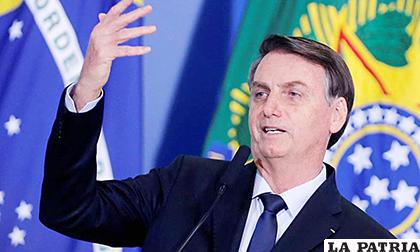 El presidente de Brasil, el ultraderechista Jair Bolsonaro /planoinformativo.com