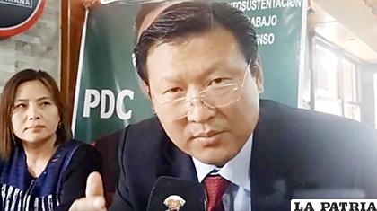 Chi Hyun Chung, fue candidato por el Partido Demócrata Cristiano (PDC) /erbol.com.bo