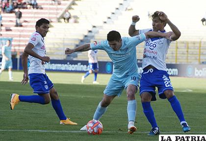 En la ida ganó San José en La Paz 4-1 el 18/08/2019 /APG
