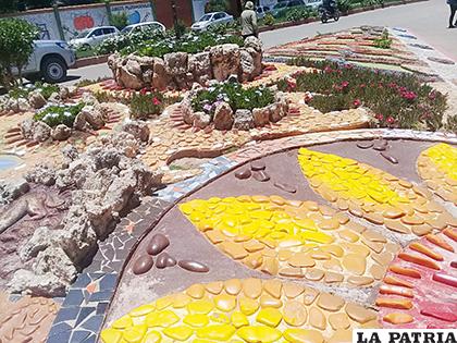 Colorido y vistosidad, 
caracterizan a estas obras
