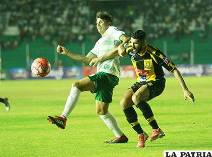 The Strongest ganó en la ida 2-1, en Santa Cruz el 18/08/2019 /APG