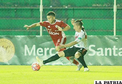 Nacional ganó de visita en la ida 2-0 el 17/08/2019 /APG