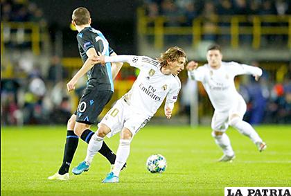 Real Madrid a pesar de vencer de visita 1-3 al Club Brujas clasificó segundo /as.com
