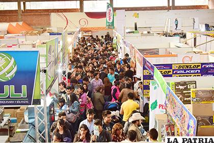 Expoteco, se convierte en una oportunidad de negocios para Oruro /LA PATRIA /ARCHIVO

