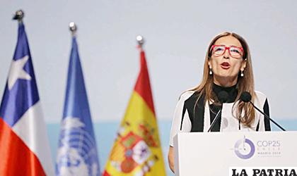 Carolina Schmidt, Ministra de Medio Ambiente de Chile /REUTERS