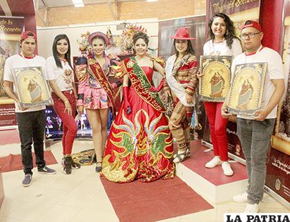 Se promociona el Carnaval en Oruro en Expoteco /LA PATRIA
