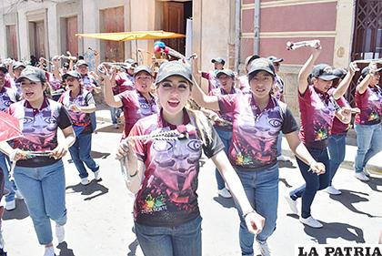 Alegría en la Llamerada Zona Norte
