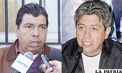 Wilman Cardozo y su exaliado Mario Cossío /ERBOL